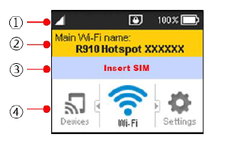 Sprint Mobile Hotspot Screen