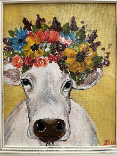 Oct. Cow Painting