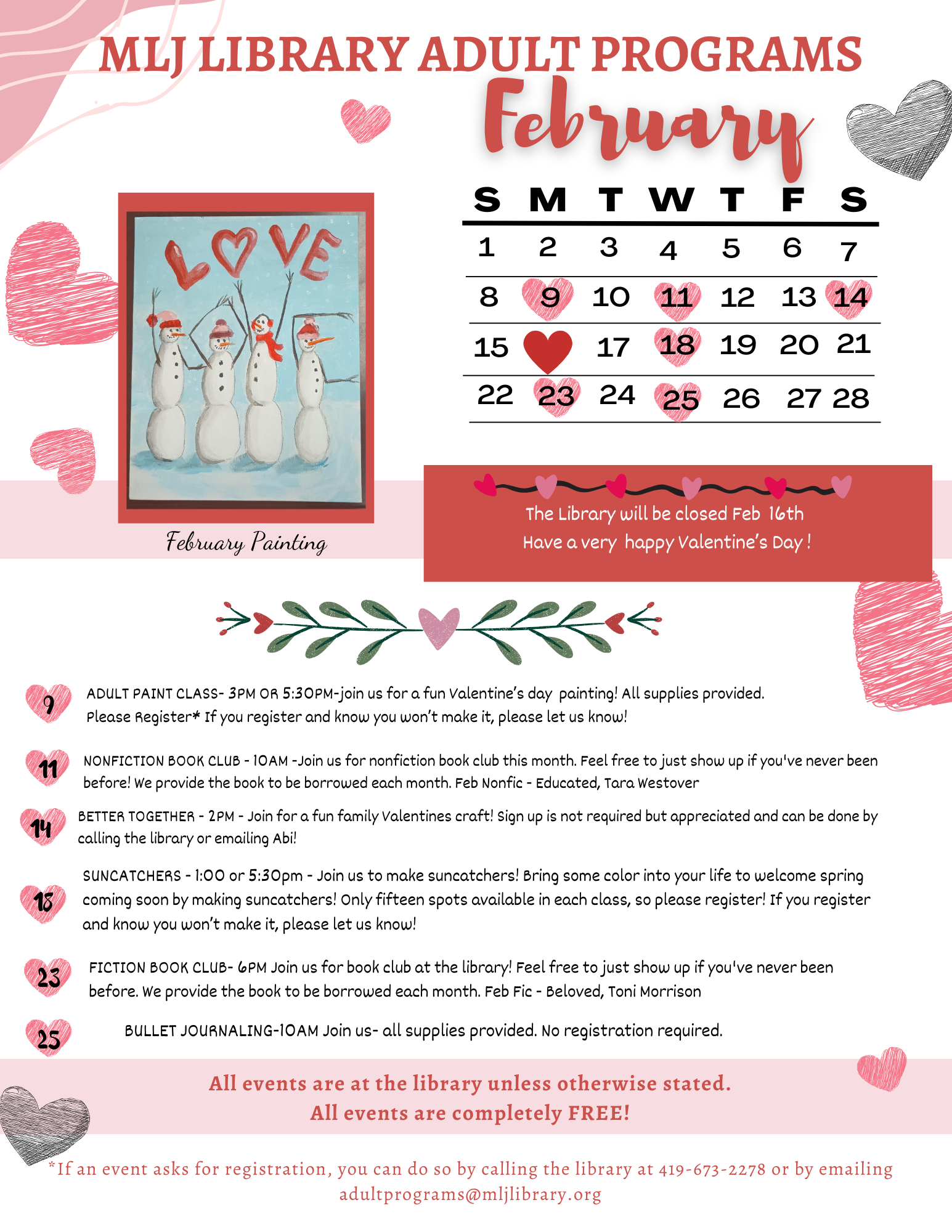 February '26 Adult Program