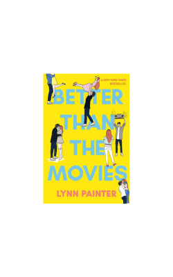 cover of the book with various drawings of teen couples in love